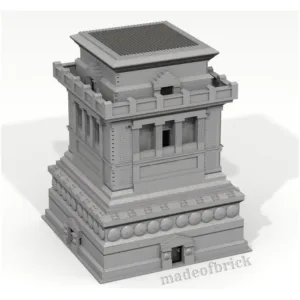 madeofbrick MOB-60 Statue of Liberty (Pedestal) — où acheter au meilleur tarif sur Planet-Brick (vue détail 2)