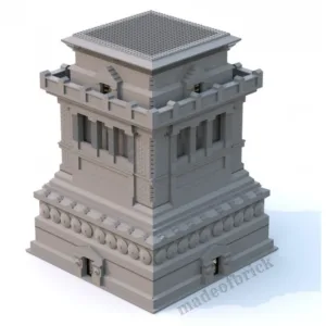 madeofbrick MOB-60 Statue of Liberty (Pedestal) — comparez les prix sur Planet-Brick (vue détail 4)