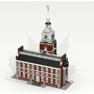 madeofbrick MOB-61 Independence Hall — meilleure offre du moment sur Planet-Brick (vue détail 5)