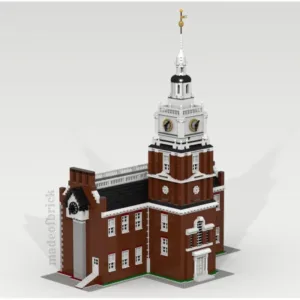 madeofbrick MOB-61 Independence Hall — prix le plus bas sur Planet-Brick (vue détail 6)