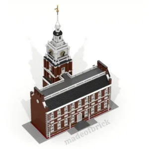 madeofbrick MOB-61 Independence Hall — achat malin sur Planet-Brick (vue détail 8)