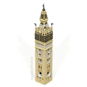 madeofbrick MOB-63 The Giralda of Seville — bons plans et promos sur Planet-Brick (vue détail 3)