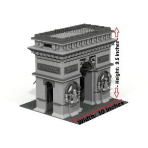 madeofbrick MOB-64 Arc de Triomphe — où acheter au meilleur tarif sur Planet-Brick (vue détail 2)