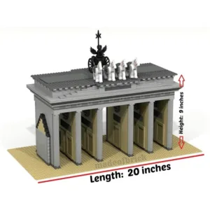 madeofbrick MOB-65 Brandenburg Gate — comparez les prix sur Planet-Brick (vue détail 4)
