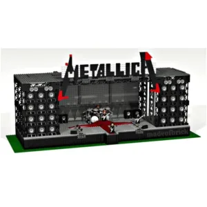 Rock concert stage Metallica