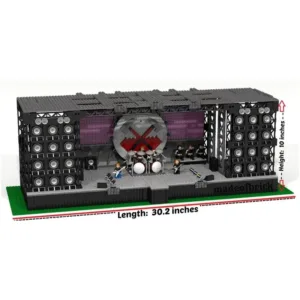 madeofbrick MOB-68 Rock concert stage Pink Floyd — comparez les prix sur Planet-Brick (vue détail 4)