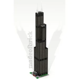 madeofbrick MOB-77 Willis Tower 53 inches — comparateur de prix sur Planet-Brick (vue détail 1)