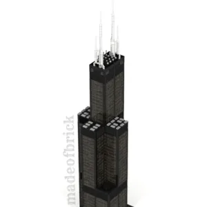 madeofbrick MOB-77 Willis Tower 53 inches — meilleure offre du moment sur Planet-Brick (vue détail 5)