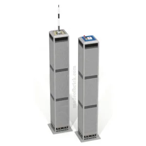 Twin Towers 34.5 inches
