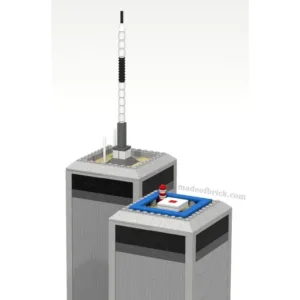 madeofbrick MOB-78 Twin Towers 34.5 inches — comparez les prix sur Planet-Brick (vue détail 4)