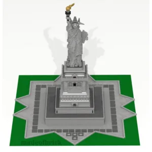 madeofbrick MOB-79 Statue of Liberty (Full set) — comparateur de prix sur Planet-Brick (vue détail 1)