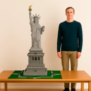 madeofbrick MOB-79 Statue of Liberty (Full set) — où acheter au meilleur tarif sur Planet-Brick (vue détail 2)
