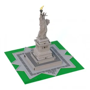 madeofbrick MOB-79 Statue of Liberty (Full set) — comparatif marchands sur Planet-Brick (vue détail 7)