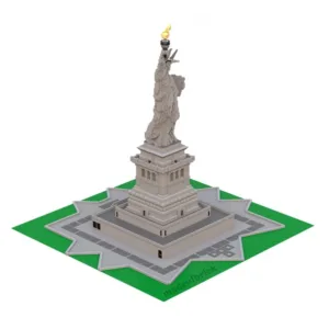 madeofbrick MOB-79 Statue of Liberty (Full set) — achat malin sur Planet-Brick (vue détail 8)