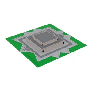 madeofbrick MOB-80 Statue of Liberty (Base) — où acheter au meilleur tarif sur Planet-Brick (vue détail 2)