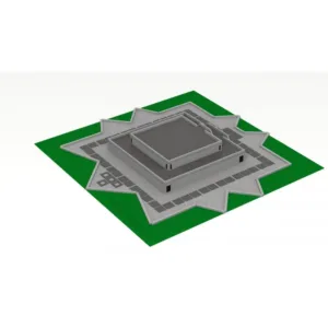 madeofbrick MOB-80 Statue of Liberty (Base) — bons plans et promos sur Planet-Brick (vue détail 3)