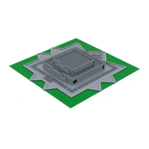 madeofbrick MOB-80 Statue of Liberty (Base) — prix le plus bas sur Planet-Brick (vue détail 6)