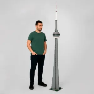 madeofbrick MOB-82 CN Tower Toronto — où acheter au meilleur tarif sur Planet-Brick (vue détail 2)