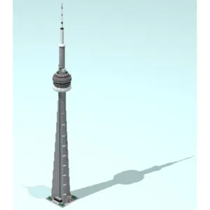 madeofbrick MOB-82 CN Tower Toronto — bons plans et promos sur Planet-Brick (vue détail 3)