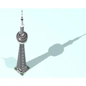 madeofbrick MOB-82 CN Tower Toronto — meilleure offre du moment sur Planet-Brick (vue détail 5)