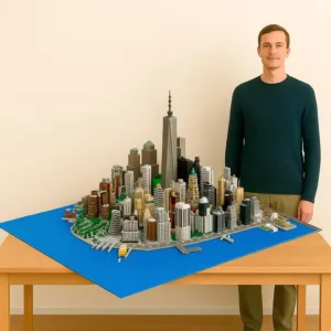 madeofbrick MOB-88 Lower Manhattan — comparateur de prix sur Planet-Brick (vue détail 1)