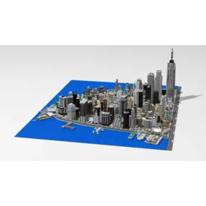 madeofbrick MOB-88 Lower Manhattan — comparez les prix sur Planet-Brick (vue détail 4)