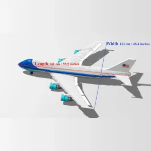 madeofbrick MOB-91 Air Force One — comparateur de prix sur Planet-Brick (vue détail 1)