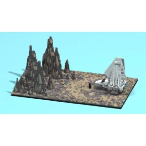 madeofbrick MOB-95 Obi Wan Kenobi Vs Darth Vader Final Duel Star Wars — où acheter au meilleur tarif sur Planet-Brick (vue détail 2)