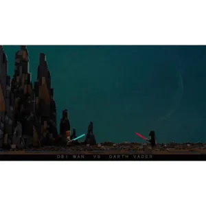 madeofbrick MOB-95 Obi Wan Kenobi Vs Darth Vader Final Duel Star Wars — meilleur prix sur Planet-Brick (vue détail 9)
