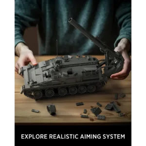 nifeliz NF10291 2S4 Military Tank — où acheter au meilleur tarif sur Planet-Brick (vue détail 2)