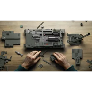 nifeliz NF10291 2S4 Military Tank — prix le plus bas sur Planet-Brick (vue détail 6)