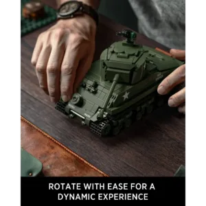 nifeliz NF10313 Sherman Military Tank — où acheter au meilleur tarif sur Planet-Brick (vue détail 2)
