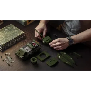 nifeliz NF10313 Sherman Military Tank — prix le plus bas sur Planet-Brick (vue détail 6)