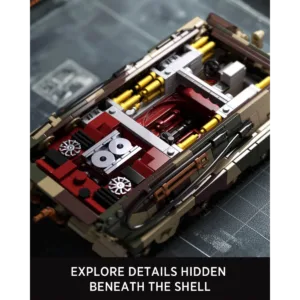 nifeliz NF10315 King Tiger Tank — où acheter au meilleur tarif sur Planet-Brick (vue détail 2)