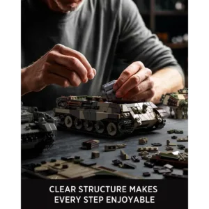 nifeliz NF10315 King Tiger Tank — bons plans et promos sur Planet-Brick (vue détail 3)