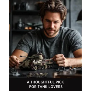 nifeliz NF10315 King Tiger Tank — meilleure offre du moment sur Planet-Brick (vue détail 5)