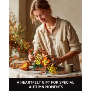nifeliz NF10325 Autumn Floral Basket — où acheter au meilleur tarif sur Planet-Brick (vue détail 2)