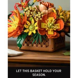 nifeliz NF10325 Autumn Floral Basket — comparez les prix sur Planet-Brick (vue détail 4)