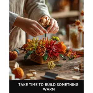 nifeliz NF10325 Autumn Floral Basket — meilleure offre du moment sur Planet-Brick (vue détail 5)