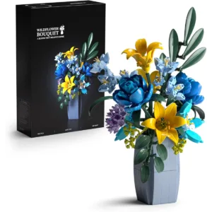nifeliz NF10337 Wildflower Bouquet with Vase — comparateur de prix sur Planet-Brick (vue détail 1)