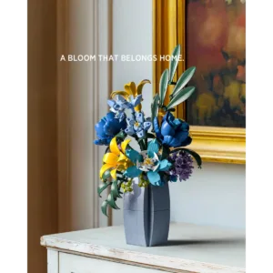 nifeliz NF10337 Wildflower Bouquet with Vase — où acheter au meilleur tarif sur Planet-Brick (vue détail 2)
