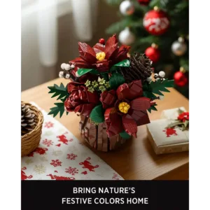 nifeliz NF10347 Christmas Flowers — où acheter au meilleur tarif sur Planet-Brick (vue détail 2)