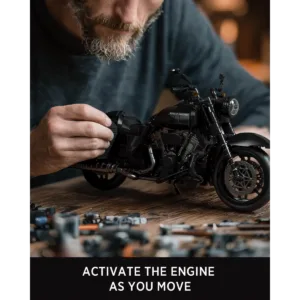 nifeliz NF10356 R-KING Motorcycle — où acheter au meilleur tarif sur Planet-Brick (vue détail 2)