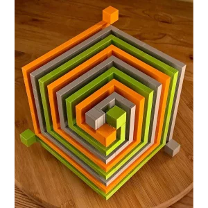 planetgbc PGBC-11550 Cube Swirl Variation — comparez les prix sur Planet-Brick (vue détail 4)