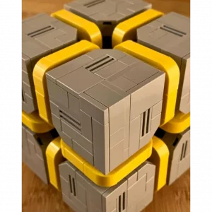 planetgbc PGBC-11960 Sci-Fi Caution Cube — bons plans et promos sur Planet-Brick (vue détail 3)
