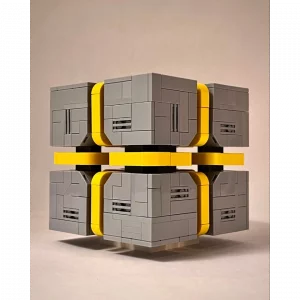 planetgbc PGBC-11960 Sci-Fi Caution Cube — achat malin sur Planet-Brick (vue détail 8)