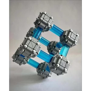 planetgbc PGBC-12185 Riveted Energy Cube — où acheter au meilleur tarif sur Planet-Brick (vue détail 2)
