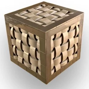 Woven Basket Cube