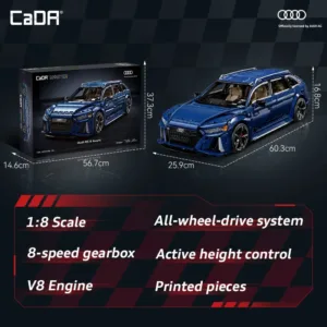 CaDa C61515W Audi RS6 Avant — meilleure offre du moment sur Planet-Brick (vue détail 5)