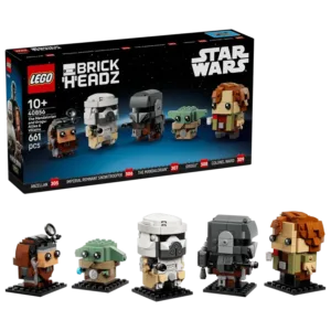LEGO 40856 Le Mandalorien et Grogu : Alliés et méchants — meilleur prix sur Planet-Brick (visuel principal)